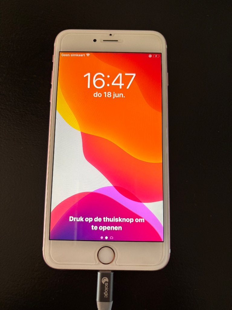 iPhone 6S plus, Telecommunicatie, Mobiele telefoons | Apple iPhone, Ophalen, Gebruikt, 82 %, 64 GB