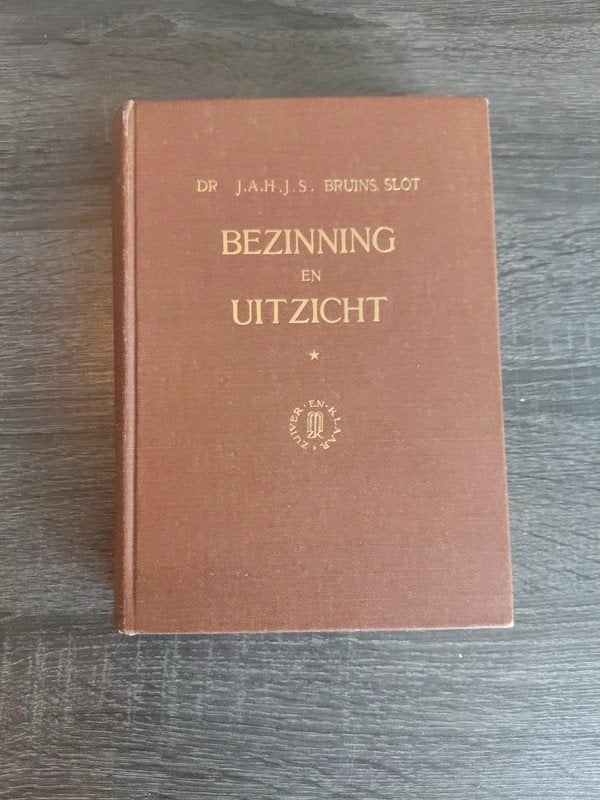 Bezinning en Uitzicht - Dr. J.A.H.J.S. Bruin Slot, Ophalen of Verzenden