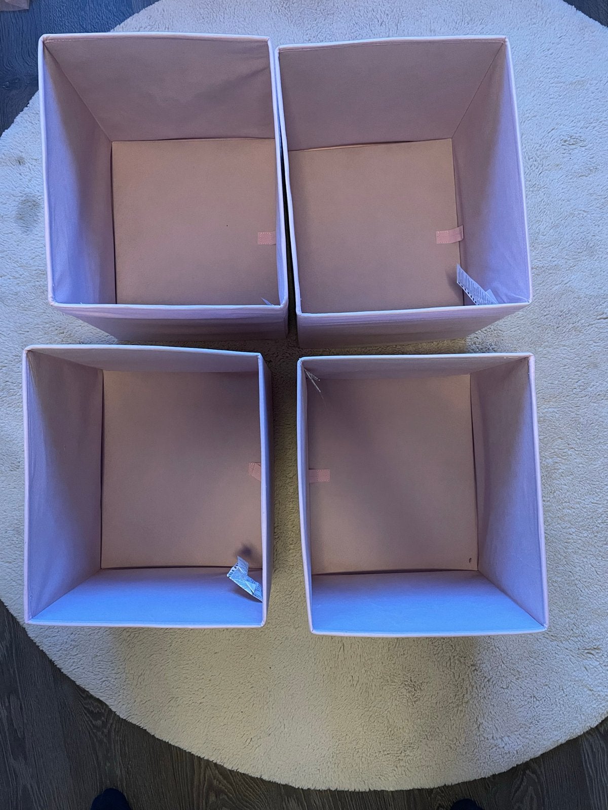 4x Roze Opbergboxen - IKEA DRÖNA, Huis en Inrichting, Ophalen, Gebruikt, Roze, Modern
