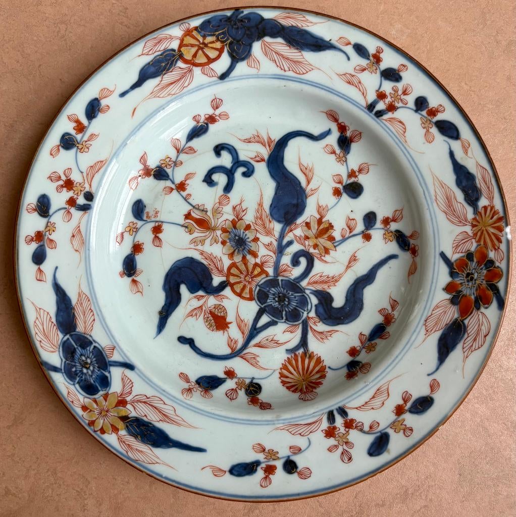 Fraai 18e eeuws bord, Imari porselein, Antiek en Kunst, Ophalen of Verzenden