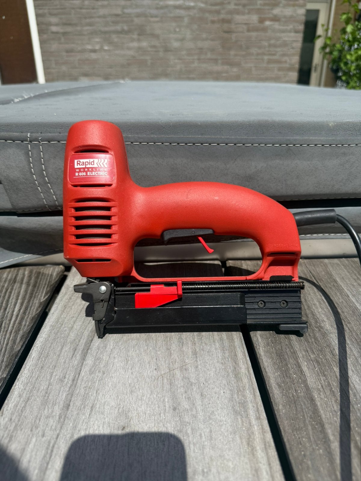 Rapid workline R606 electrische nietmachine, Ophalen of Verzenden, Gebruikt