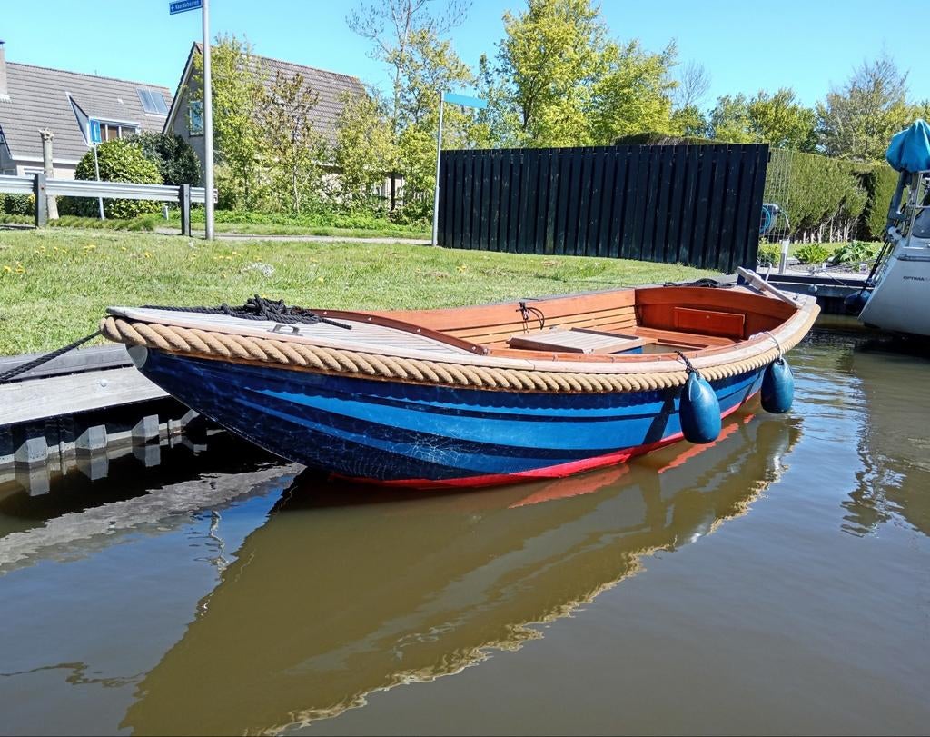 Zeer nette Wellevlet sloep + Yanmar diesel, 10 tot 30 pk, Binnenboordmotor, Diesel, Ophalen of Verzenden