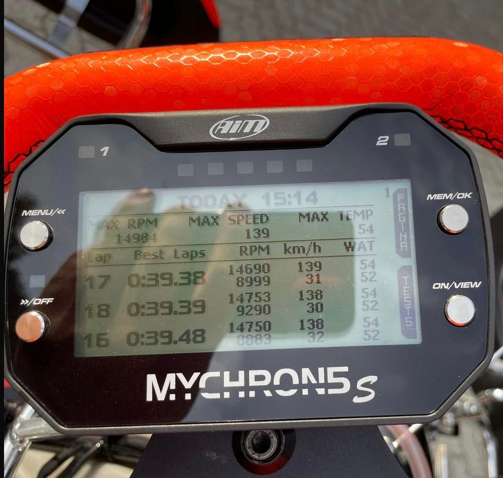 Mychron 5s Laptimer, Ophalen of Verzenden, Zo goed als nieuw