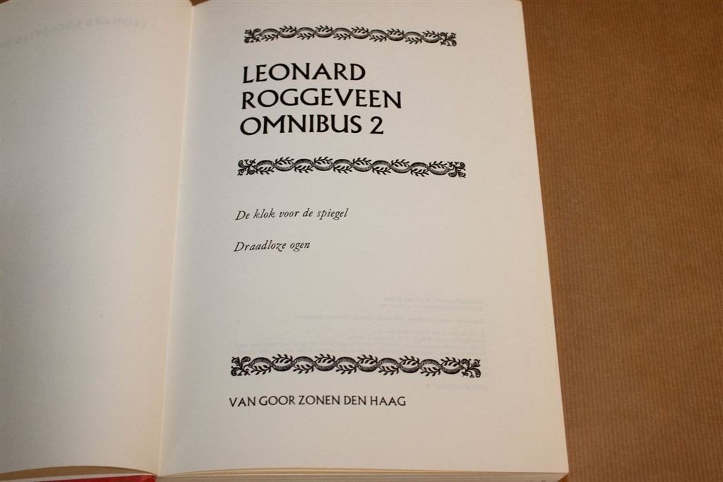 Leonard Roggeveen Omnibus 2 — Jongensboek, Ophalen of Verzenden, Gelezen