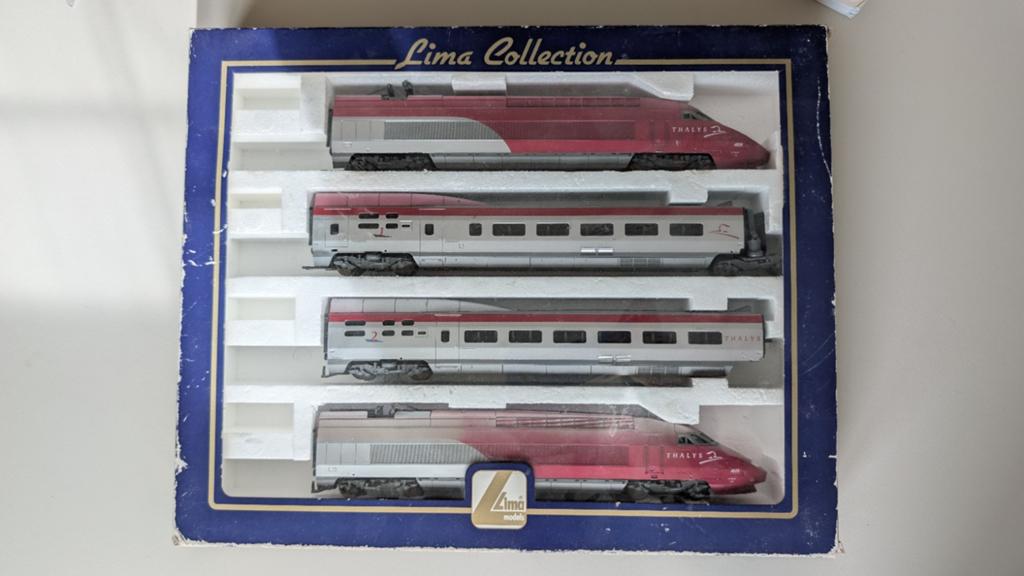 Thalys elektrische modeltrein Lima voor Märklin rails, Wisselstroom, Gebruikt, Rails, Ophalen of Verzenden