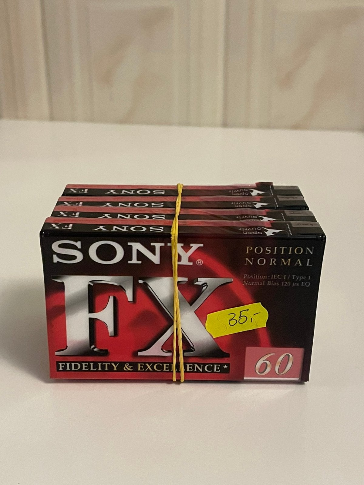 Sony FX 60 cassettebandjes, Cd's en Dvd's, Ophalen of Verzenden, Zo goed als nieuw, Overige genres, 2 t/m 25 bandjes