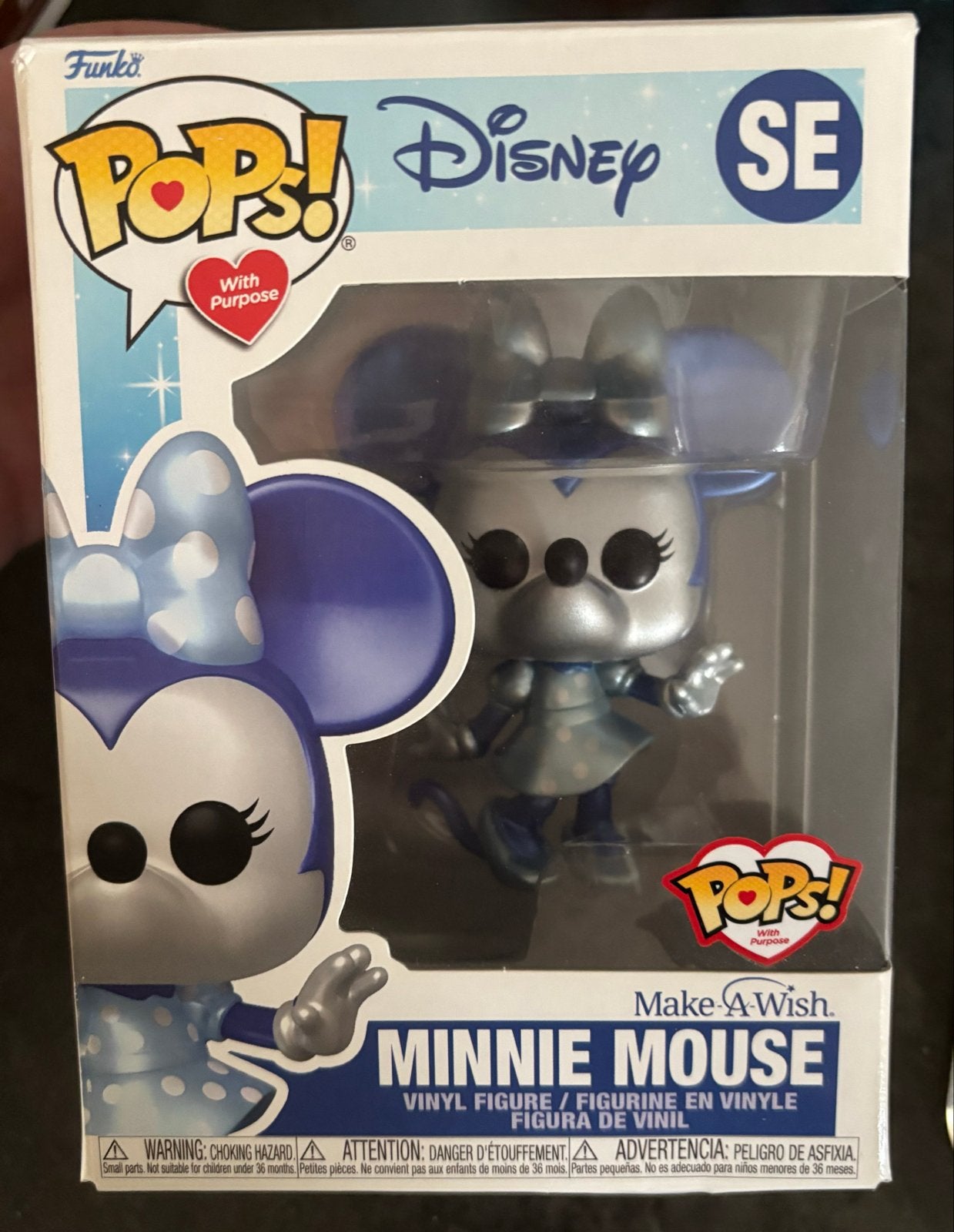 Funko Pop! Disney Minnie Mouse Make-A-Wish SE, Ophalen, Zo goed als nieuw