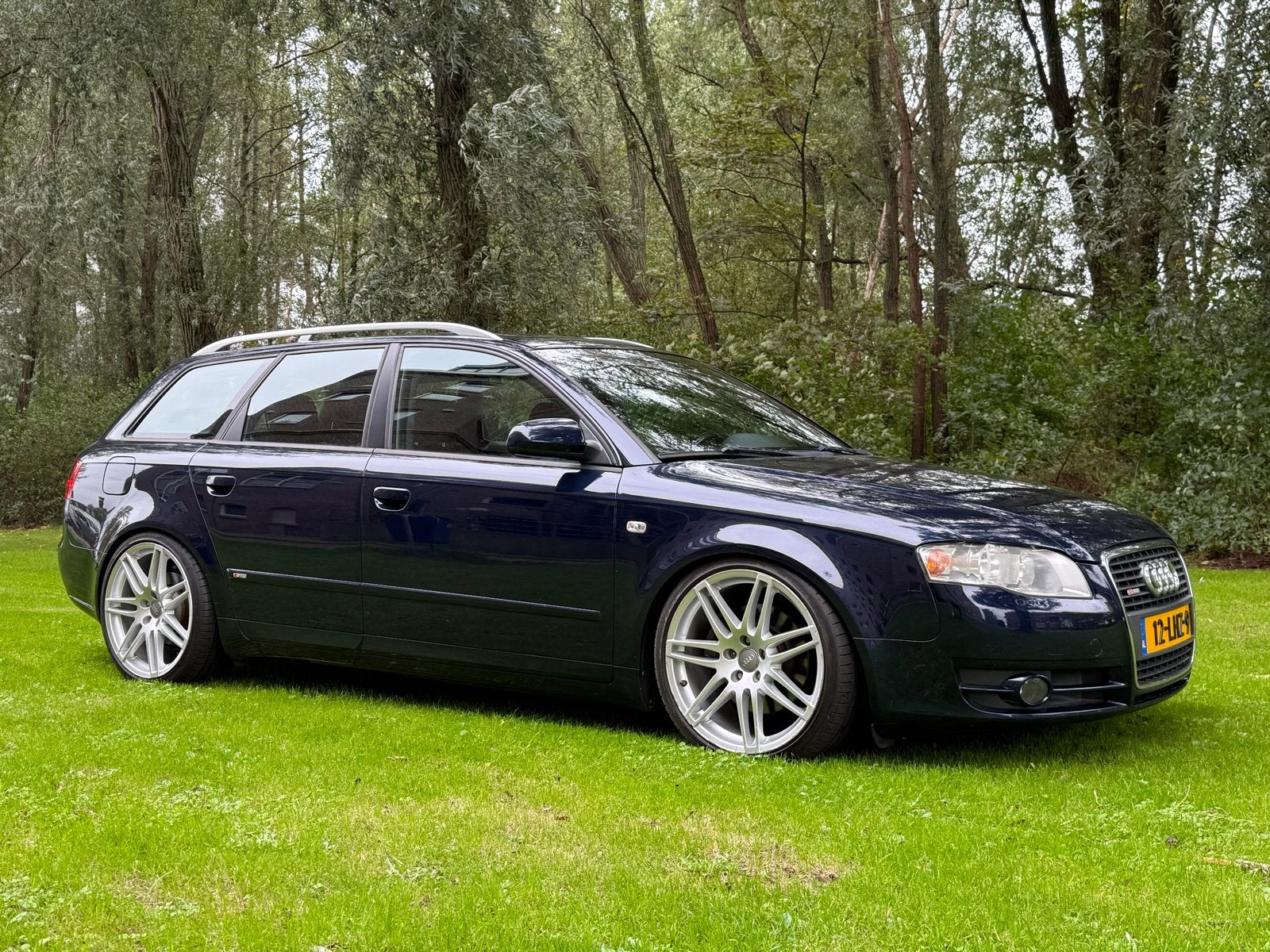 Audi A4 Avant 2.0 TFSI S-line, Zwart, 4 cilinders, 1984 cc, Stationwagon