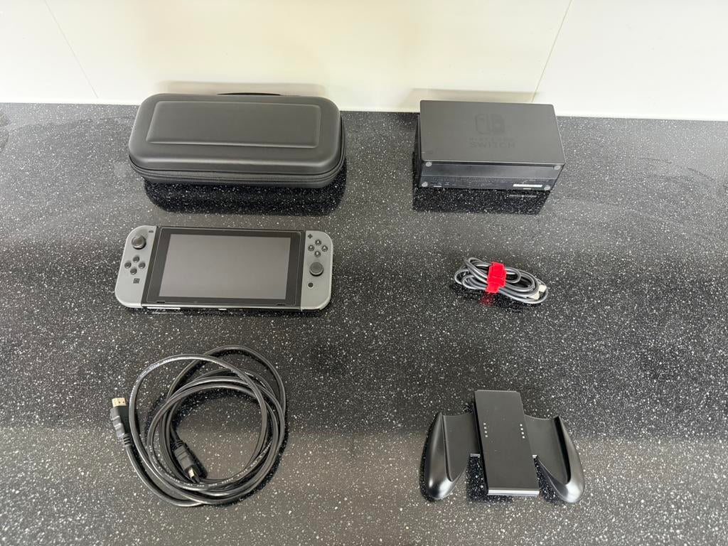 Nintendo Switch Grey v2 | Krasvrij | Accessoires, Spelcomputers en Games, Games | Nintendo Switch, Overige genres, Ophalen of Verzenden