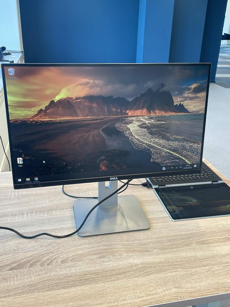 Dell 27 inch monitor 2560 x 1440 (QHD) U2715Hc, Ophalen, IPS, Dell, Quad HD (2K)
