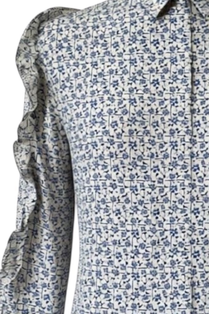 Weekend MaxMara blouse M, Kleding | Dames, Maat 38/40 (M), Blauw, Ophalen of Verzenden, Zo goed als nieuw