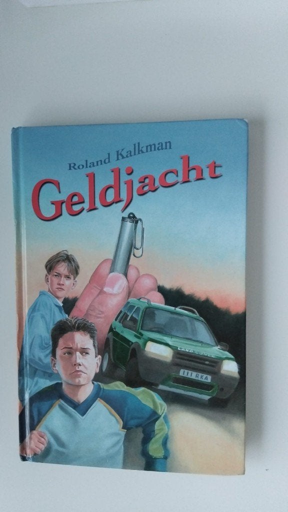 Mooi boek : Geldjacht  : Roland Kalkman, Ophalen of Verzenden, Zo goed als nieuw, Roland Kalkman, Fictie algemeen