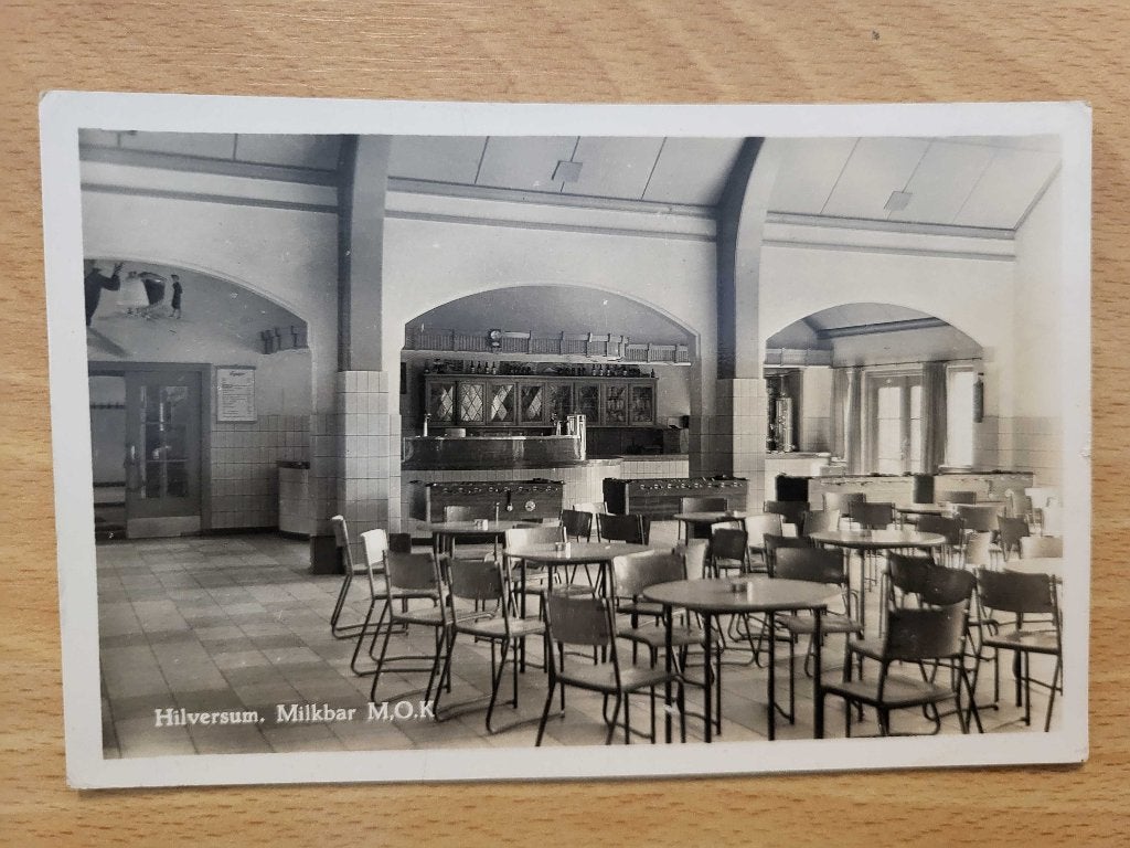ansicht HILVERSUM M.O.K. Marine Milkbar, Ophalen of Verzenden, Voor 1920, Noord-Holland