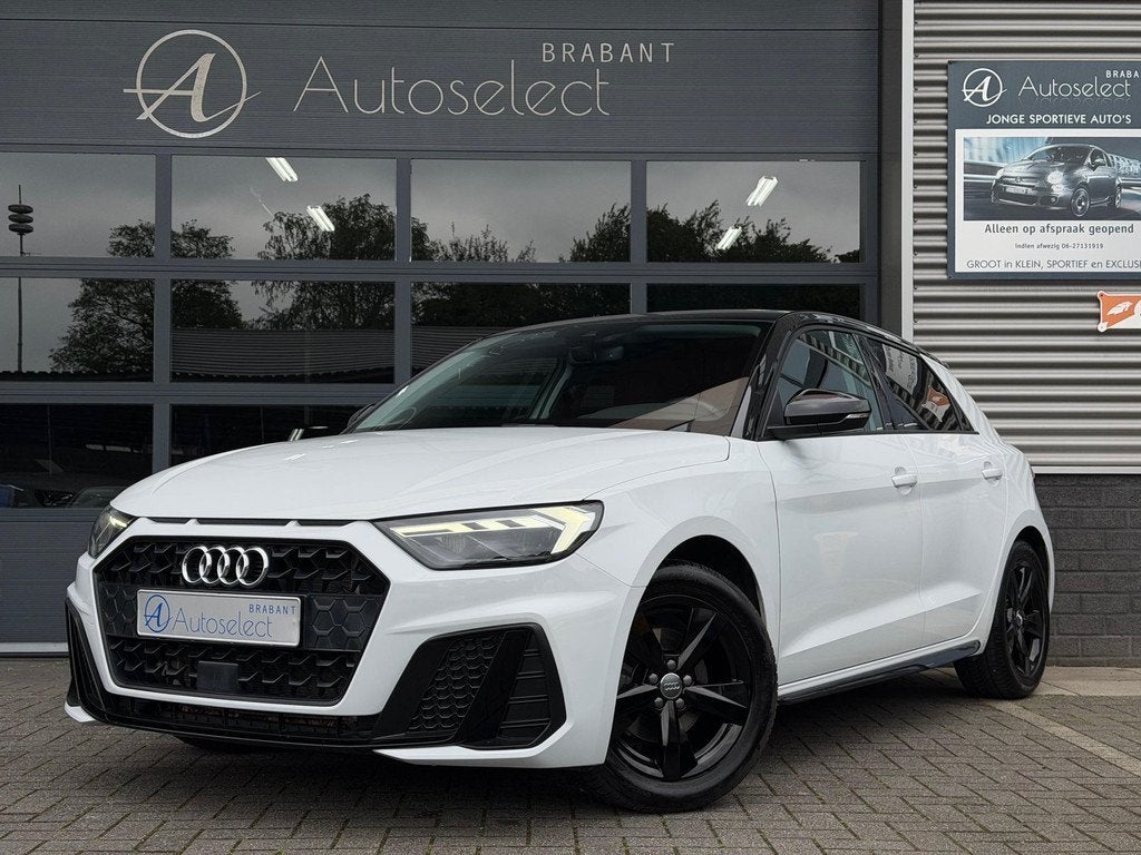 Audi A1 Sportback 30 TFSI S Line Navi Cruise PDC, Automatische klimaatregeling, Wit, Bedrijf, Handgeschakeld