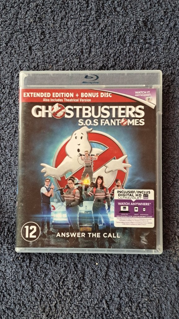 Ghostbusters "Blu Ray", Ophalen of Verzenden, Zo goed als nieuw