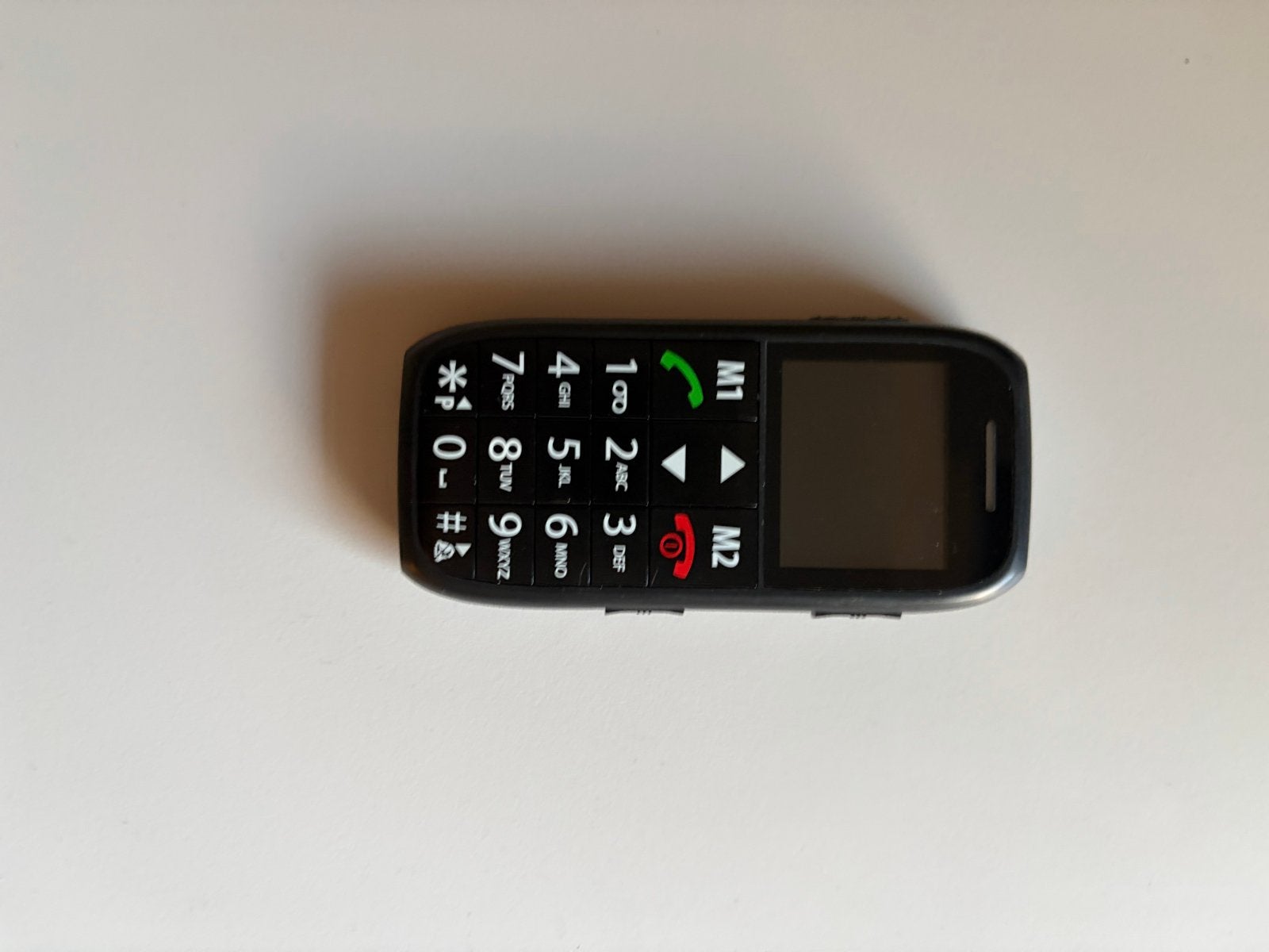 Fysic seniorentelefoon met grote toetsen en SOS-knop, Telecommunicatie, Ophalen, Geen camera, Zo goed als nieuw, Klassiek of Candybar