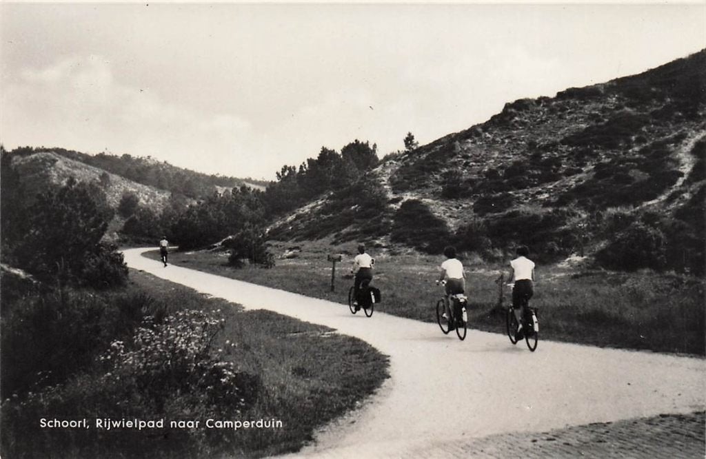 702-485-055 Schoorl Rijwielpad Naar Camperduin, Verzenden, Voor 1920, Noord-Holland