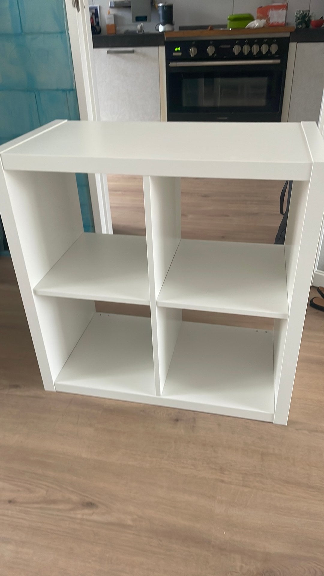 Kallax Ikea wit open kast 4x4, Ophalen, 50 tot 100 cm, Zo goed als nieuw, Minder dan 100 cm