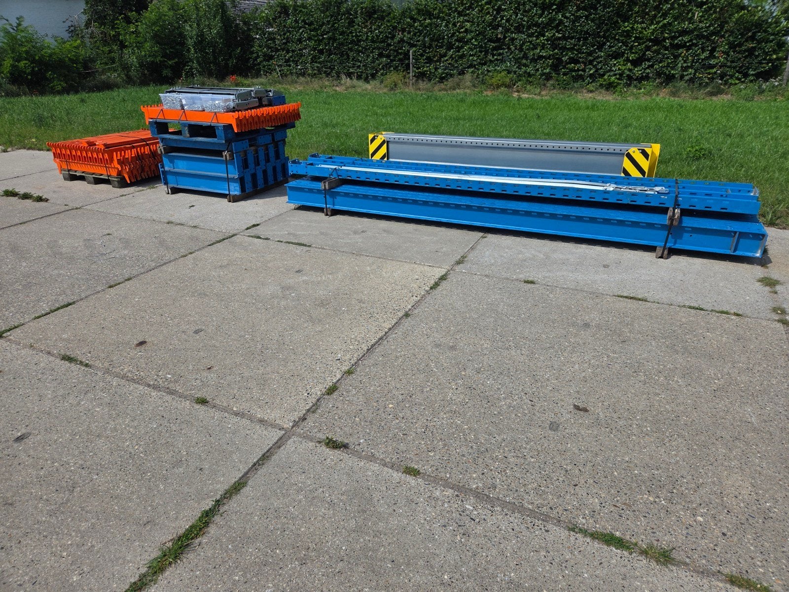 Br draagarmstelling dubbelzijdig/enkelzijdig 4.0x1.0m, Ophalen of Verzenden