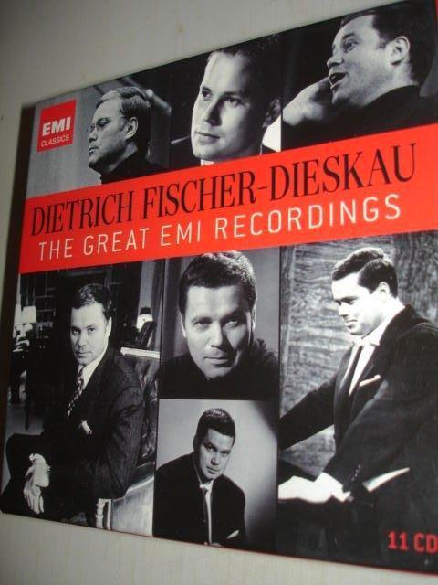 Dietrich Fischer-Dieskau- EMI Recordings- BOX- 11-CD- (NIEUW, Kamermuziek, Verzenden, Boxset, Classicisme