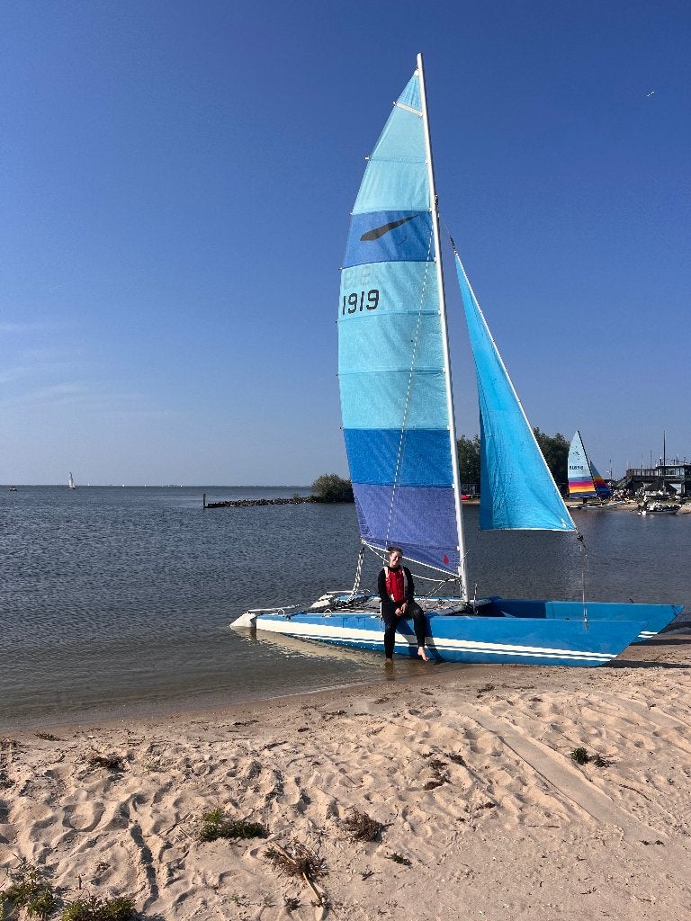 Dart 18 catamaran, Ophalen, Gebruikt, Geen motor, Dart