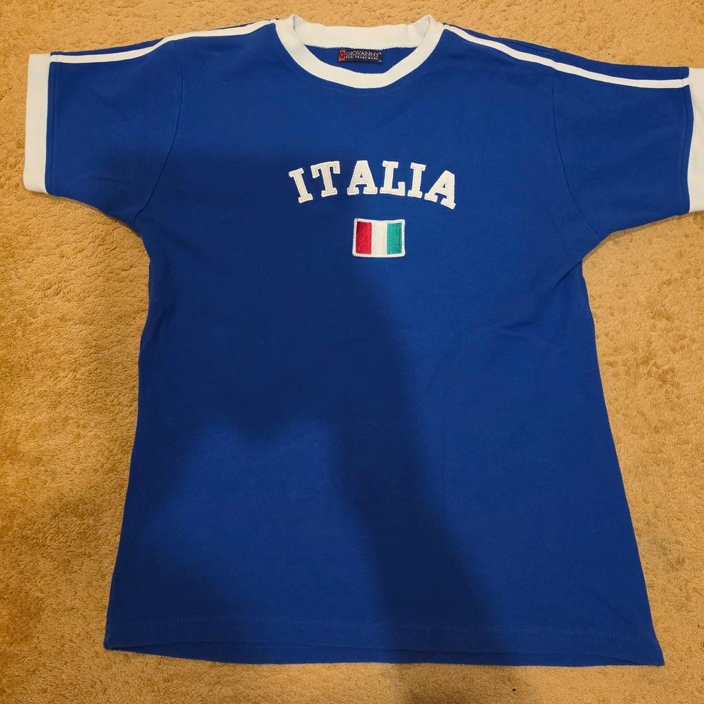Italia t shirt maat M, Maat 38/40 (M), Giovanny, Blauw, Ophalen of Verzenden