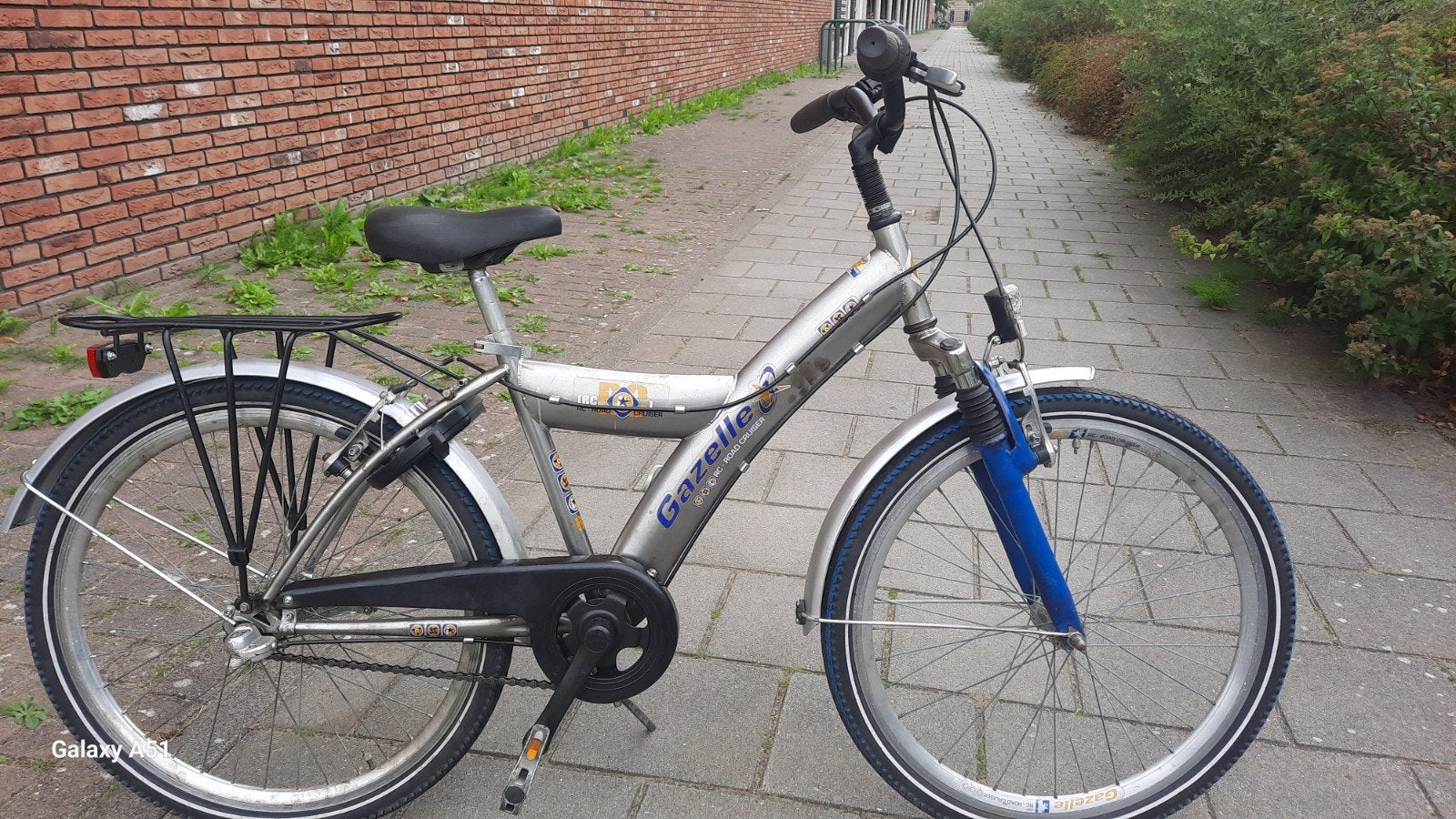 Jongensfiets 24 inc 3 Versnllingen Gazelle, Fietsen en Brommers, Ophalen, Zo goed als nieuw, 24 inch