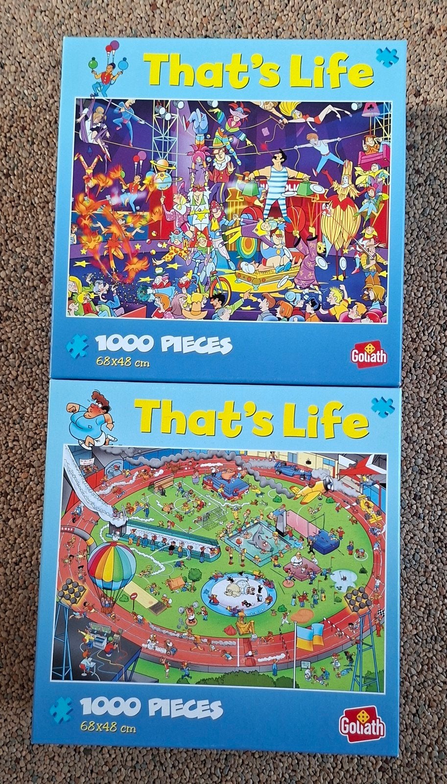 That's Life legpuzzels 1000 stukjes, Ophalen