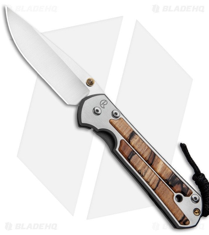 GEZOCHT Chris Reeve CRK Sebenza 21 Spalted Beech, Ophalen, Zo goed als nieuw, Embleem, Speld of Insigne