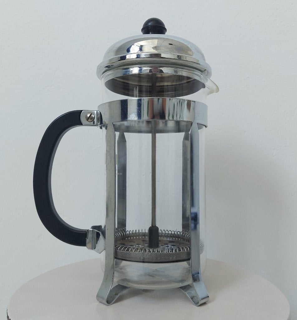 Glazen cafetière / caffettiera French Press van Bodum, Bodum, Ophalen of Verzenden, Zo goed als nieuw, Glas