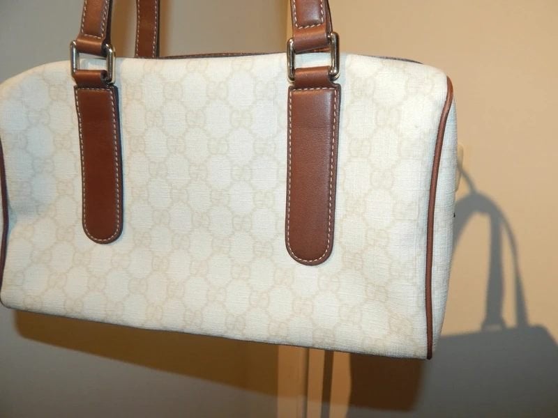 Gucci prachtige klassieker leren handtas monogram Als Nieuw, Sieraden, Tassen en Uiterlijk, Tassen | Damestassen, Verzenden, Zo goed als nieuw