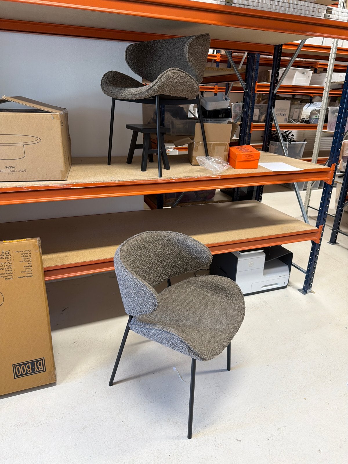 2 Teddy eetkamerstoelen - Comfortabel en stijlvol, Ophalen, Twee, Zo goed als nieuw, Stof