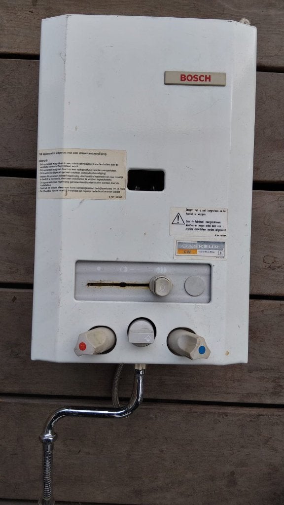 Geiser Bosch W135 D2/5, Ophalen, Gebruikt, Aardgas, Geiser