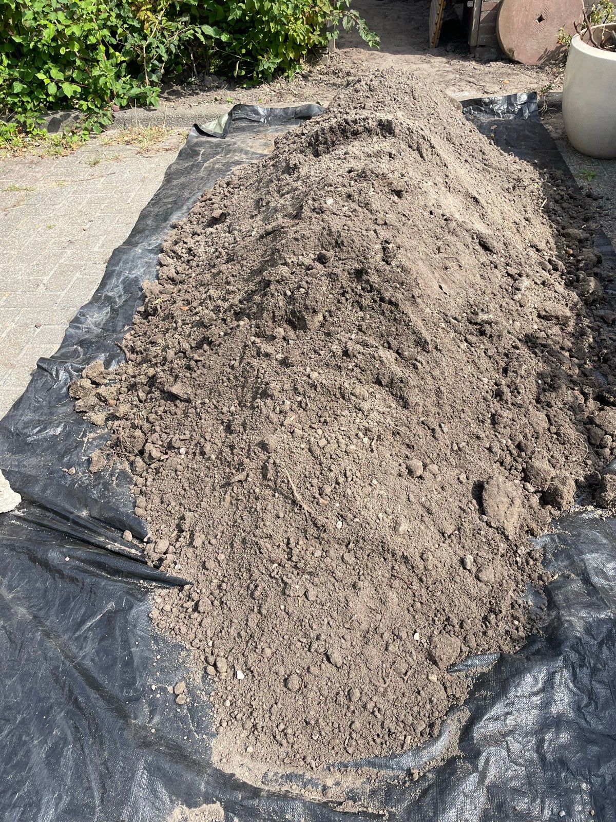Gratis schone tuingrond af te halen, Tuin en Terras, Zand, Ophalen of Verzenden, Gebruikt, Ophoogzand