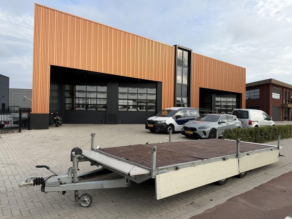 Saris tandemasser multitransporter 506x210cm 2.7T rijplaten, Gebruikt