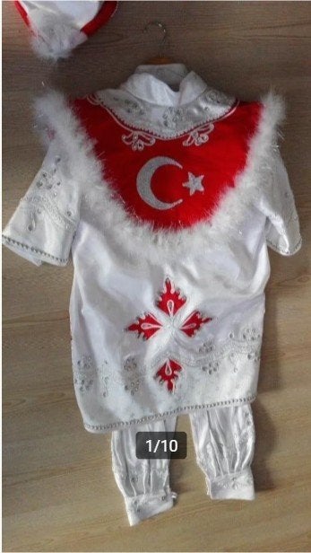 6 dlg. Turks jongens inwijding kleding mt 1, Ophalen of Verzenden, Nieuw, 110 t/m 116, Jongen
