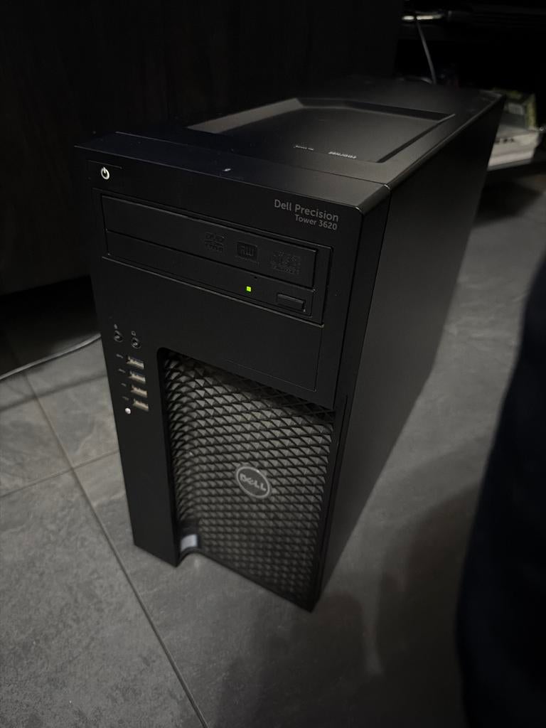 Dell Precision 3620 - Xeon, nvidia quadpro P2000, Win11 Pro, Ophalen, Refurbished, SSD, Met videokaart