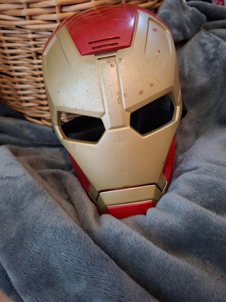 Iron Man Masker - Carnaval of Verkleedpartij, Ophalen, Gebruikt, 104 of kleiner, Jongen of Meisje