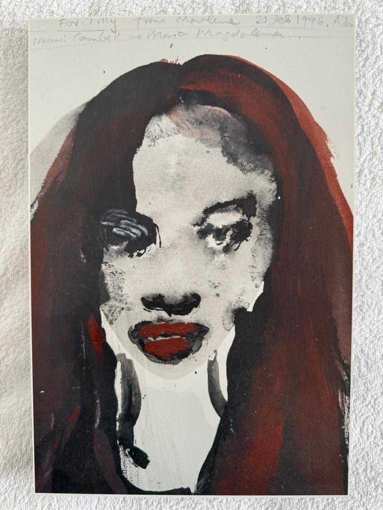 wanddecoratie Marlene Dumas (Naomi Campbell Maria Magdalena), Ophalen of Verzenden
