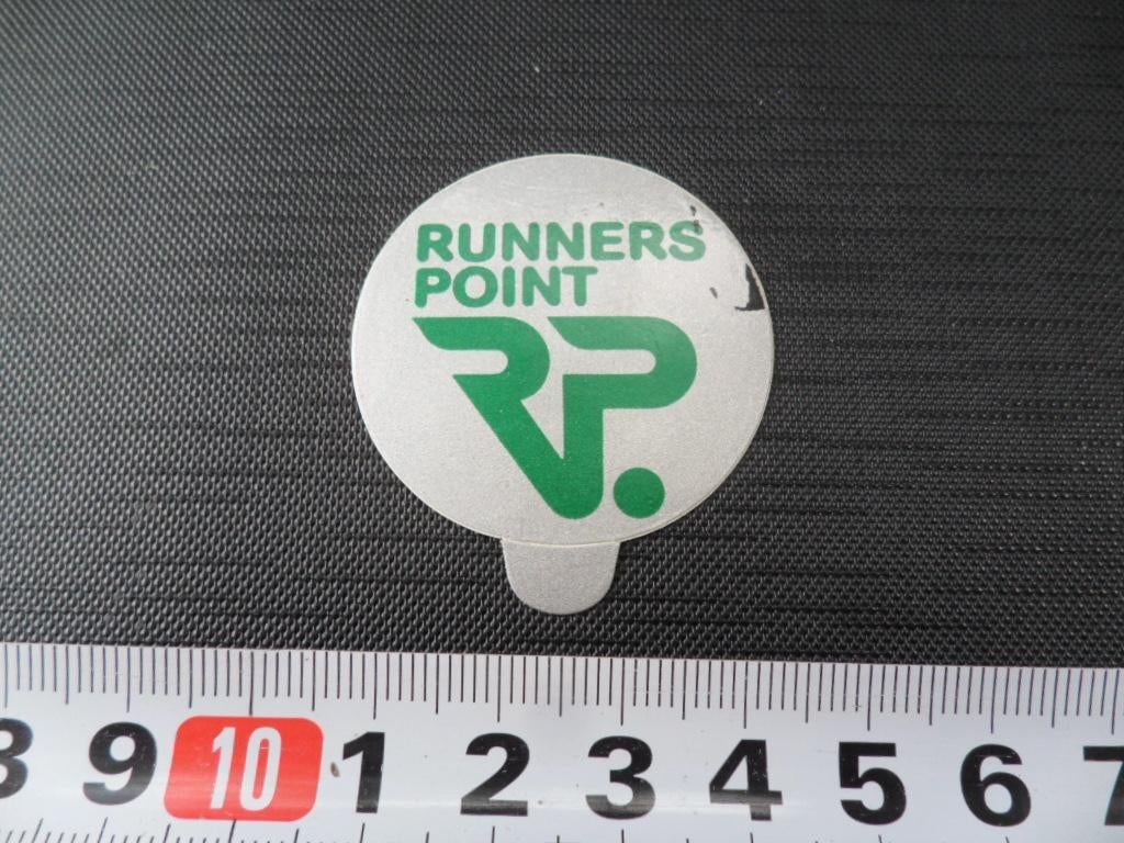 sticker logo RP runners point, Ophalen, Zo goed als nieuw