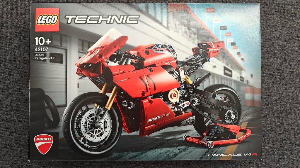 Lego Technic 42107 Ducati Panigale V4R, Ophalen of Verzenden, Zo goed als nieuw
