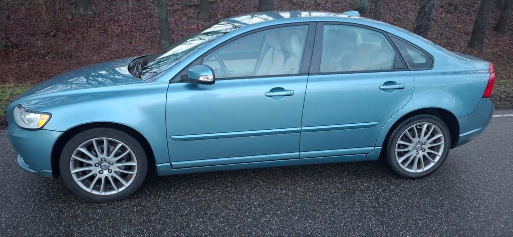 Volvo S40 1.8 2009 Blauw, Auto's, Voorwielaandrijving, 125 pk, 4 cilinders, S40