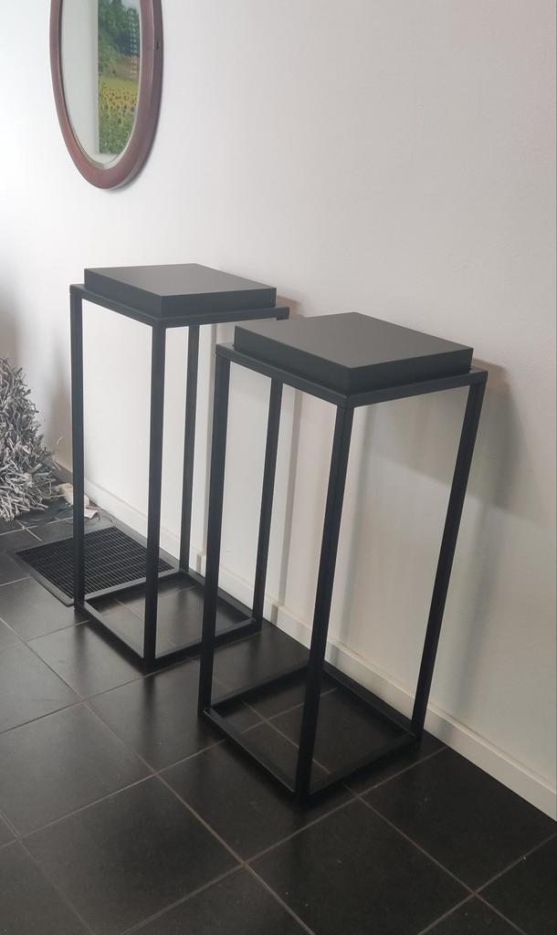 Nieuwe Exclusieve sokkels Full black, staal plantentafel!, 6065ch 7, Bartsegers@gmail.com, Segers, Nieuw