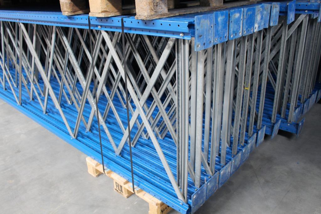 Palletstelling Stelling Hoog Draagvermogen, Meerdere Hoogtes, Ophalen of Verzenden, Gebruikt