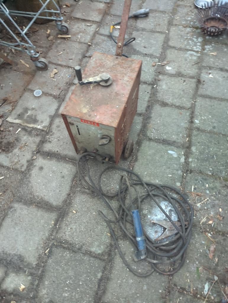 Fimer lasapparaat 220 380v koper gewikkeld 27kg, Ophalen of Verzenden, Gebruikt, Minder dan 150 ampère, Elektroden