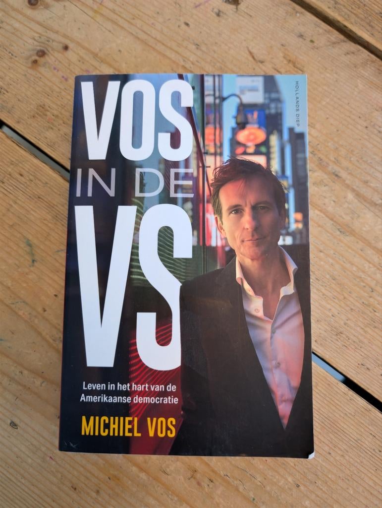 Vos in de VS - Michiel Vos, Michiel Vos, Ophalen of Verzenden, Zo goed als nieuw, Politiek en Staatkunde