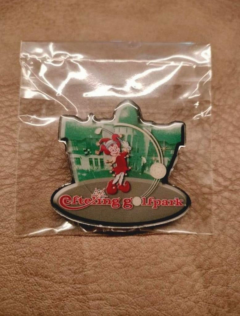 Efteling pin: Efteling Golfpark, Verzamelen, Efteling, Verzenden, Nieuw, Button of Speldje