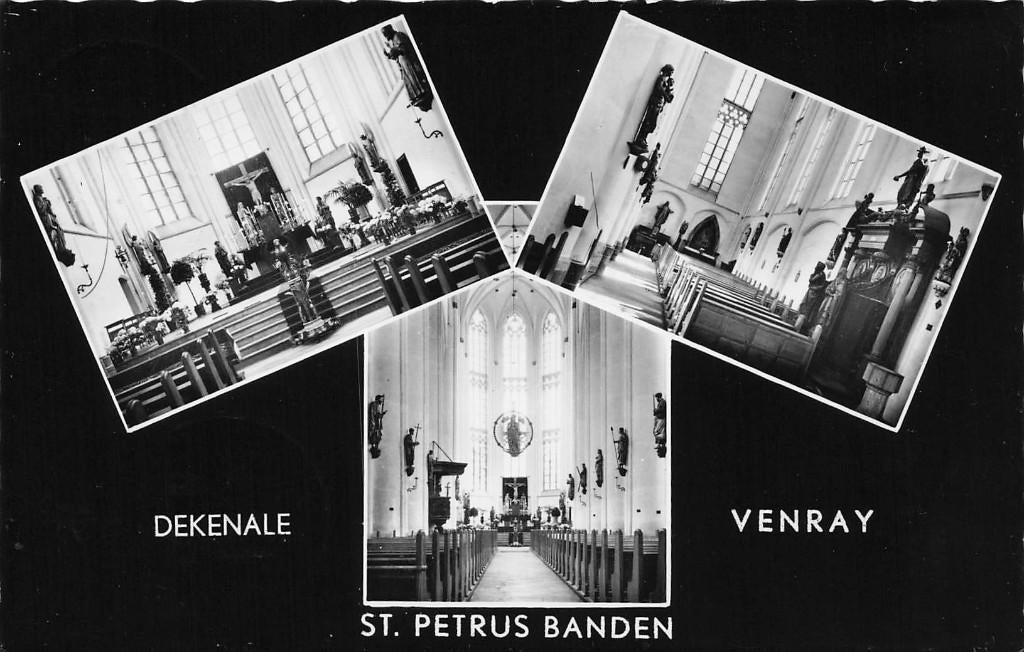 AZ659 Venray Limburg Dekenale St. Petrus Banden 1967, Verzenden, 1960 tot 1980, Gelopen, Limburg