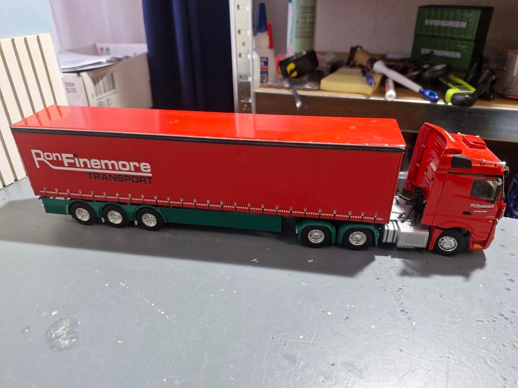 Mercedes actros 6x4 met huiftrailer wsi, Ophalen of Verzenden, Zo goed als nieuw, Bus of Vrachtwagen, Wsi
