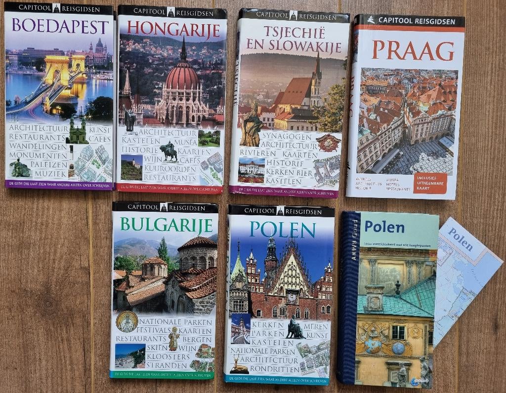 Capitool Polen, Bulgarije, Hongarije en Tsjechie & Slowakije, Boeken, Reisgidsen, Capitool, Europa, Ophalen of Verzenden, Zo goed als nieuw